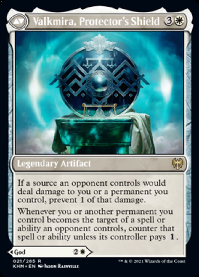 Reidane, God of the Worthy // Valkmira, Protector's Shield [Kaldheim] | Gamers Paradise