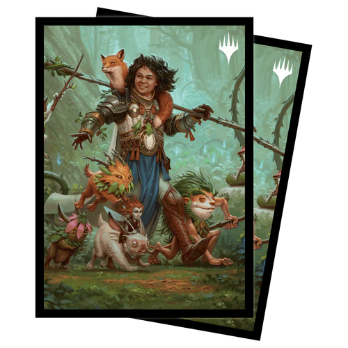 Wilds of Eldraine Ellivere of the Wild Court Standard Deck Protector Sleeves (100ct) for Magic: The Gathering | Gamers Paradise