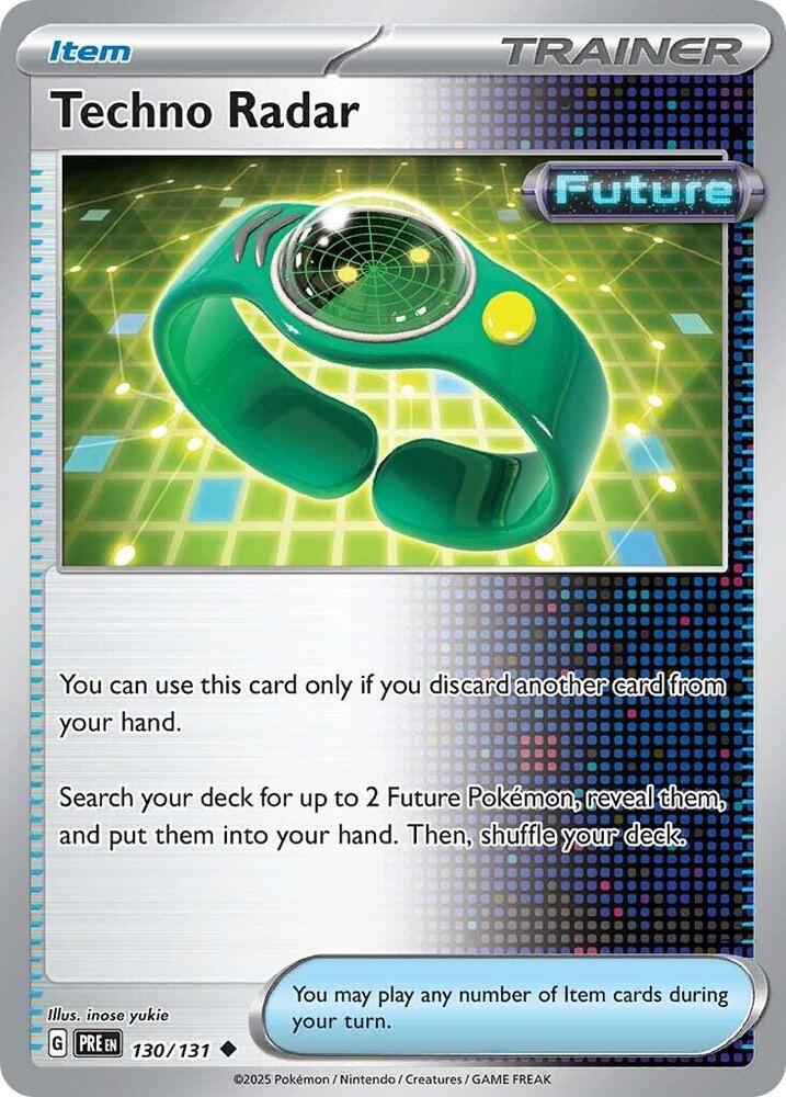 Techno Radar (130/131) [Scarlet & Violet: Prismatic Evolutions] | Gamers Paradise