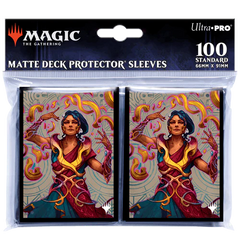 The Lost Caverns of Ixalan Saheeli, the Sun’s Brilliance Standard Deck Protector Sleeves (100ct) for Magic: The Gathering | Gamers Paradise
