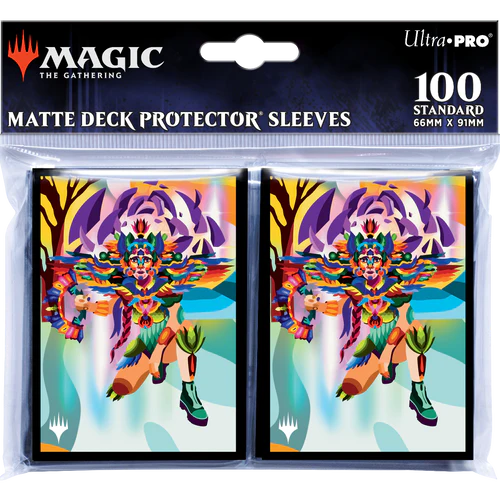 The Lost Caverns of Ixalan Huatli, Poet of Unity Standard Deck Protector Sleeves (100ct) for Magic: The Gathering | Gamers Paradise