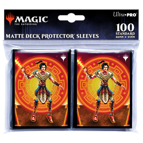 The Lost Caverns of Ixalan Kellan, Daring Traveler Standard Deck Protector® Sleeves (100ct) for Magic: The Gathering | Gamers Paradise