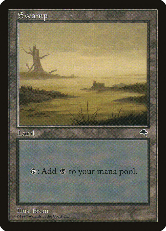 Swamp (Lilypads Bottom Left) [Tempest] | Gamers Paradise