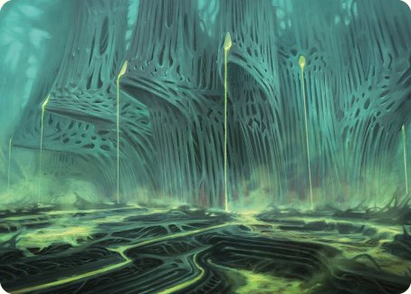 Swamp Art Card [Phyrexia: All Will Be One Art Series] | Gamers Paradise