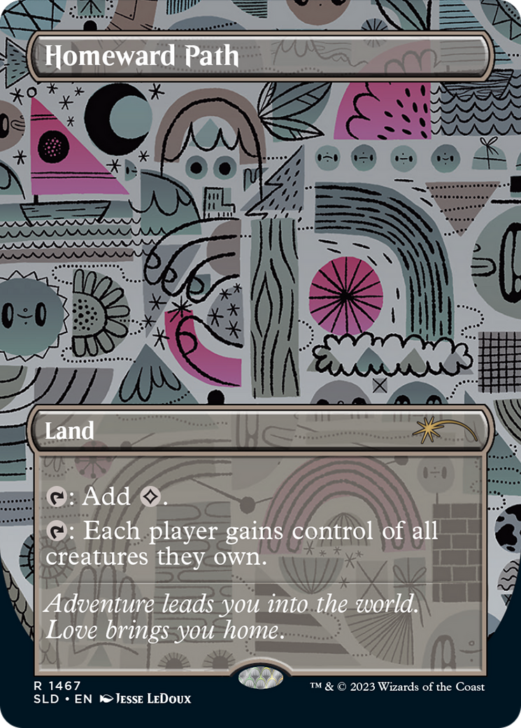 Homeward Path (Rainbow Foil) [Secret Lair Drop Series] | Gamers Paradise