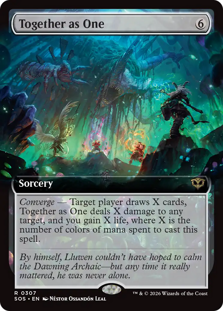 Together as One (Extended Art) [Secrets of Strixhaven] | Gamers Paradise