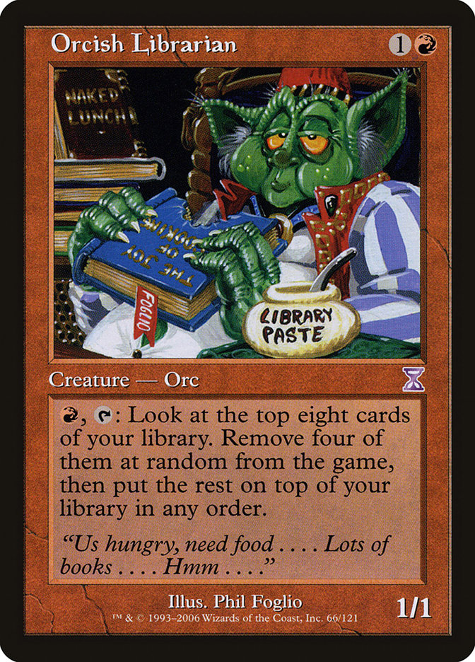 Orcish Librarian [Time Spiral Timeshifted] | Gamers Paradise