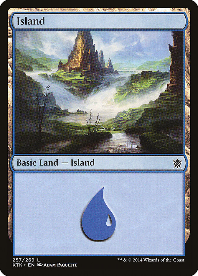 Island (257) [Khans of Tarkir] | Gamers Paradise