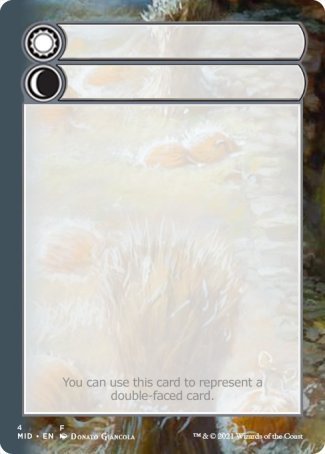 Helper Card (4/9) [Innistrad: Midnight Hunt Tokens] | Gamers Paradise