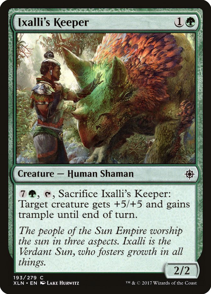 Ixalli's Keeper [Ixalan] | Gamers Paradise