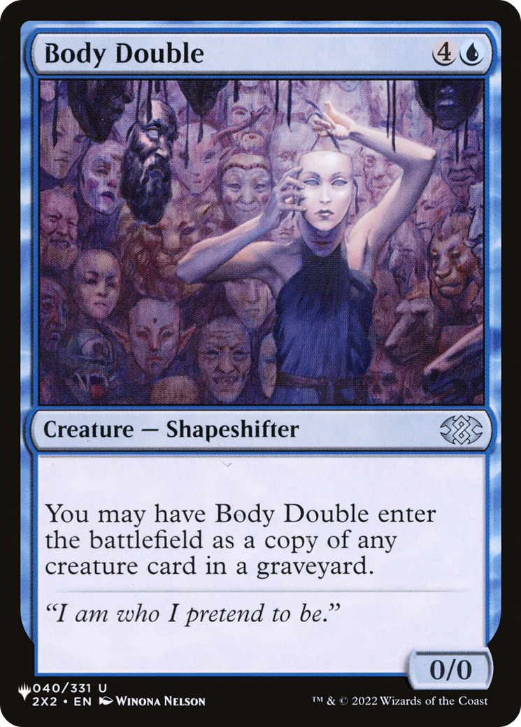 Body Double [The List Reprints] | Gamers Paradise