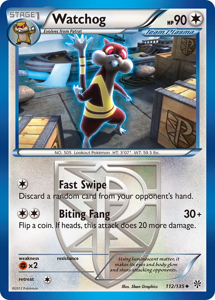 Watchog (112/135) [Black & White: Plasma Storm] | Gamers Paradise