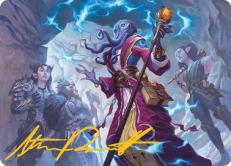 True Polymorph Art Card (Gold-Stamped Signature) [Dungeons & Dragons: Adventures in the Forgotten Realms Art Series] | Gamers Paradise