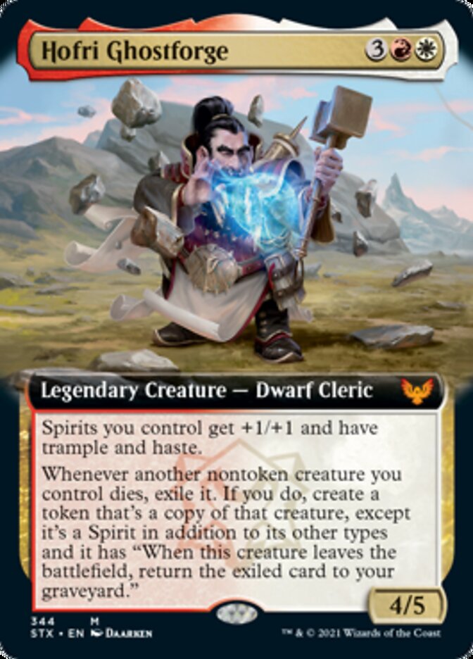 Hofri Ghostforge (Extended Art) [Strixhaven: School of Mages] | Gamers Paradise