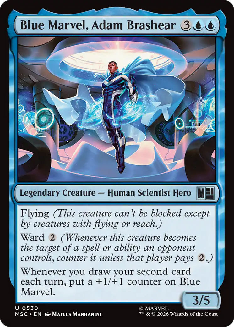 Blue Marvel, Adam Brashear [Marvel Super Heroes Commander] | Gamers Paradise