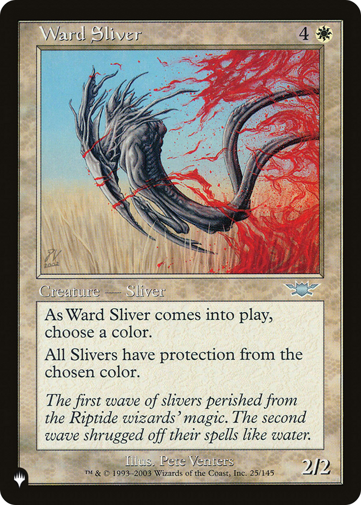 Ward Sliver [The List Reprints] | Gamers Paradise