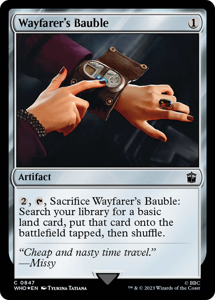 Wayfarer's Bauble (Surge Foil) [Doctor Who] | Gamers Paradise