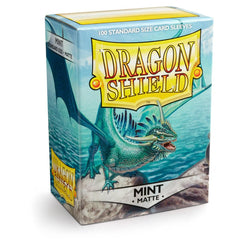 Dragon Shield: Standard 100ct Sleeves - Mint (Matte) | Gamers Paradise