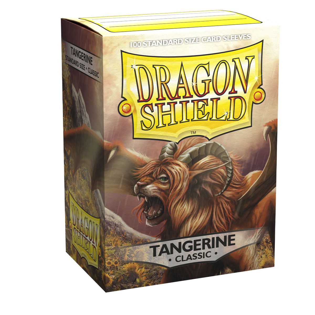 Dragon Shield: Standard 100ct Sleeves - Tangerine (Classic) | Gamers Paradise