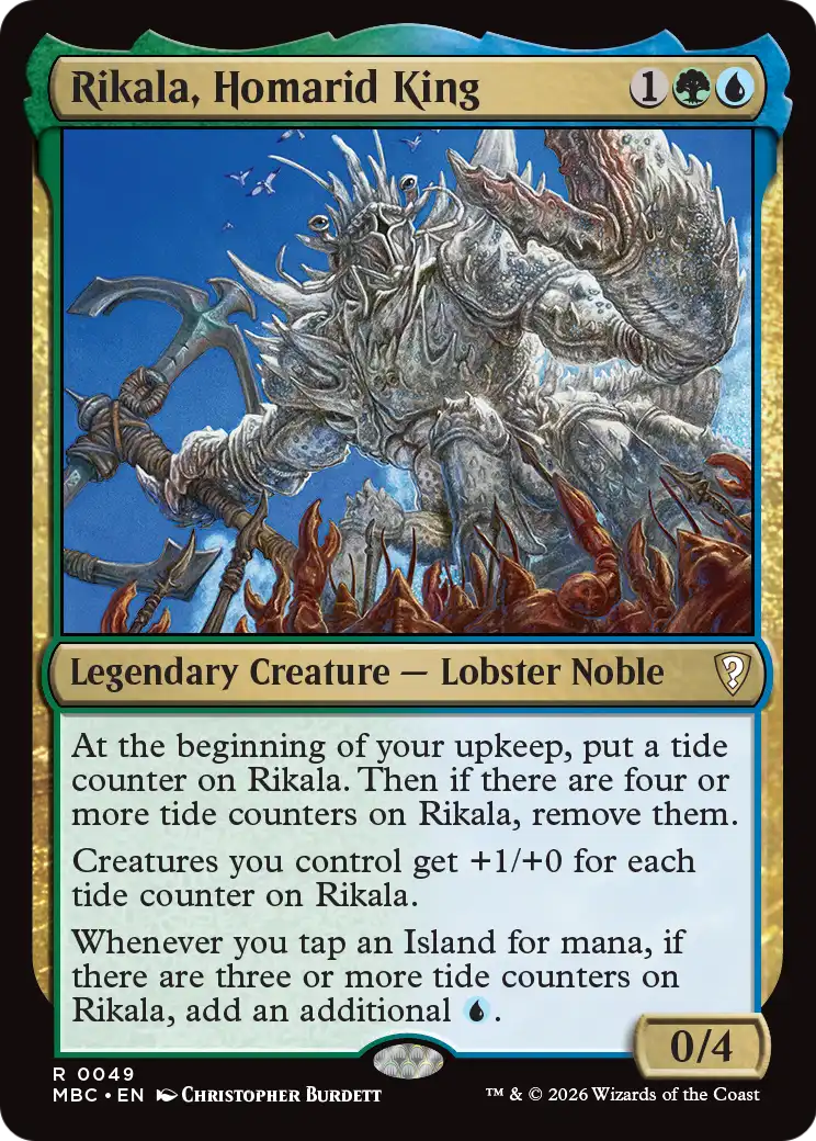 Rikala, Homarid King [Mystery Booster: Commander Edition] | Gamers Paradise