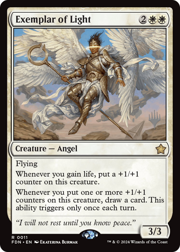 Exemplar of Light [Foundations Promos] | Gamers Paradise