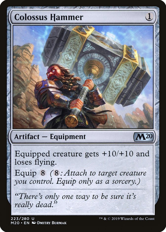 Colossus Hammer [Core Set 2020] | Gamers Paradise