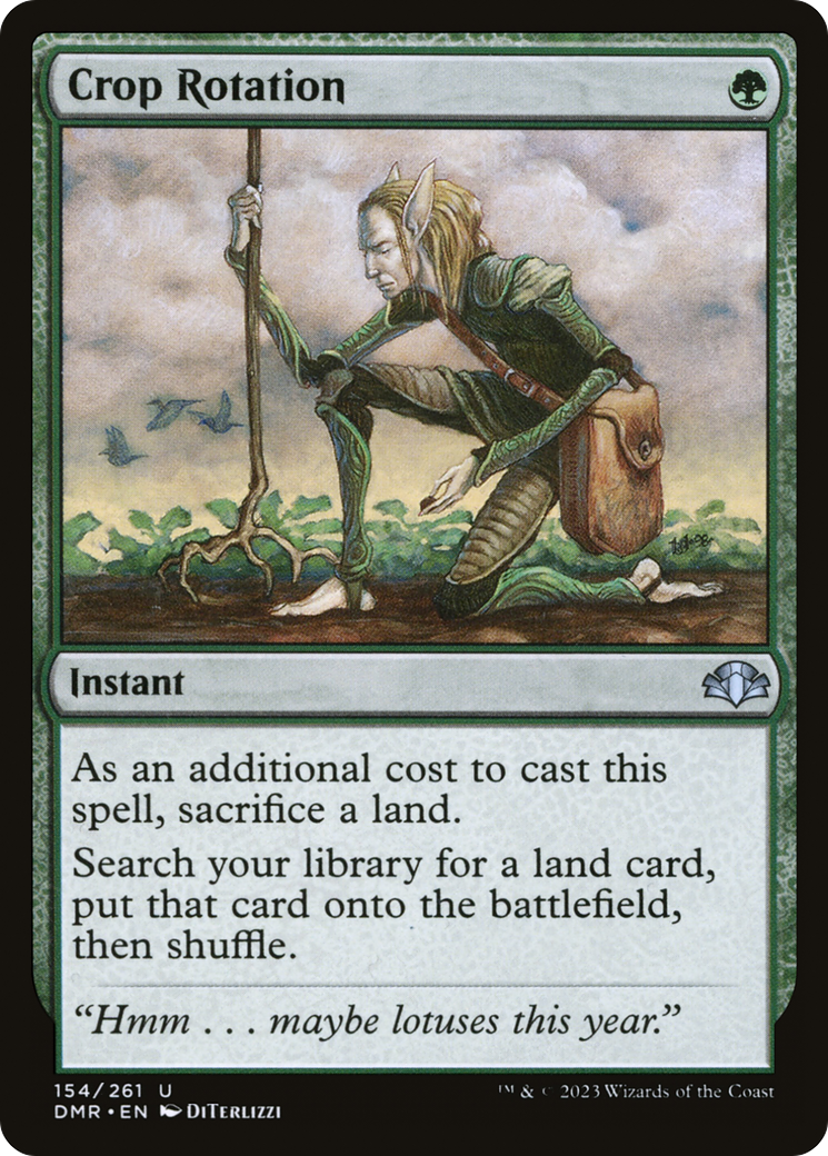 Crop Rotation [Dominaria Remastered] | Gamers Paradise