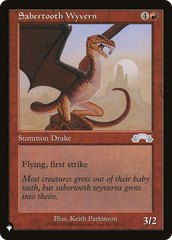 Sabertooth Wyvern [The List Reprints] | Gamers Paradise