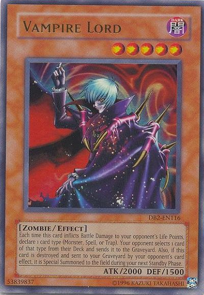 Vampire Lord [DB2-EN116] Ultra Rare | Gamers Paradise