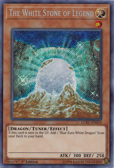 The White Stone of Legend [LCKC-EN010] Secret Rare | Gamers Paradise