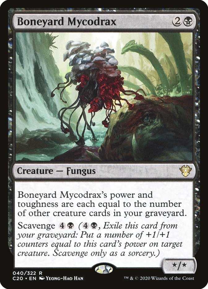 Boneyard Mycodrax [Commander 2020] | Gamers Paradise