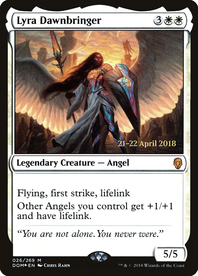 Lyra Dawnbringer [Dominaria Prerelease Promos] | Gamers Paradise