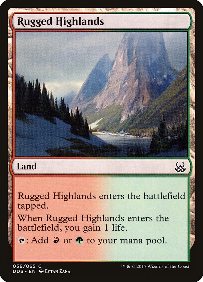 Rugged Highlands [Duel Decks: Mind vs. Might] | Gamers Paradise