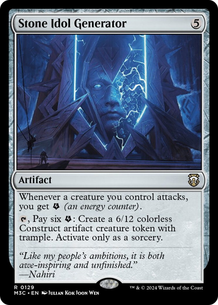 Stone Idol Generator [Modern Horizons 3 Commander] | Gamers Paradise