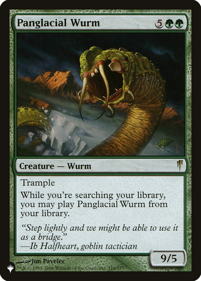 Panglacial Wurm [The List] | Gamers Paradise