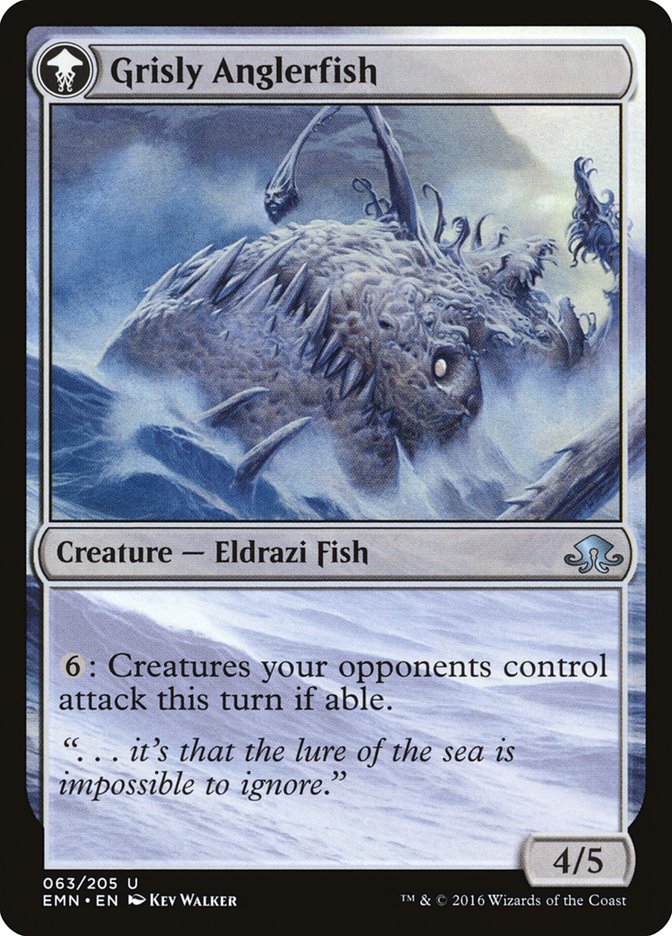 Grizzled Angler // Grisly Anglerfish [Eldritch Moon] | Gamers Paradise