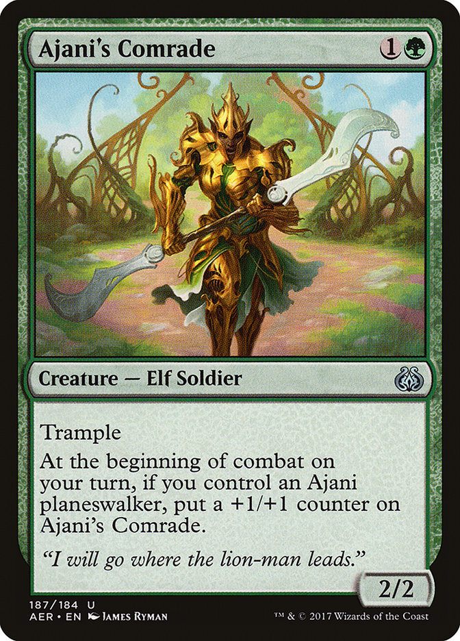 Ajani's Comrade [Aether Revolt] | Gamers Paradise