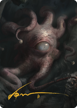 Consuming Aberration Art Card (Gold-Stamped Signature) [Commander Legends: Battle for Baldur's Gate Art Series] | Gamers Paradise