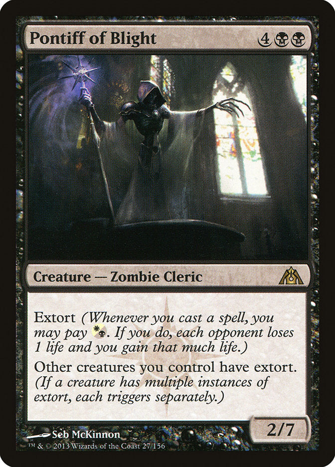 Pontiff of Blight [Dragon's Maze] | Gamers Paradise