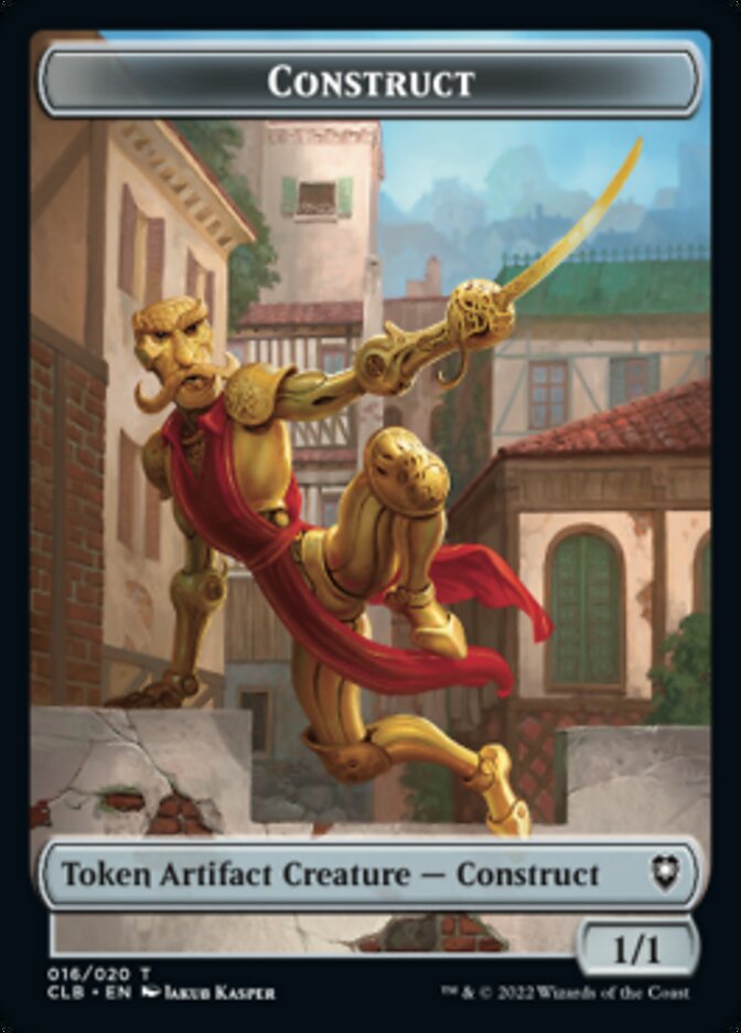 Construct Token [Commander Legends: Battle for Baldur's Gate Tokens] | Gamers Paradise