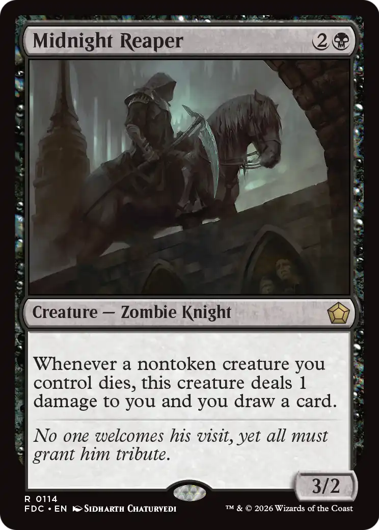 Midnight Reaper [Foundations Commander] | Gamers Paradise