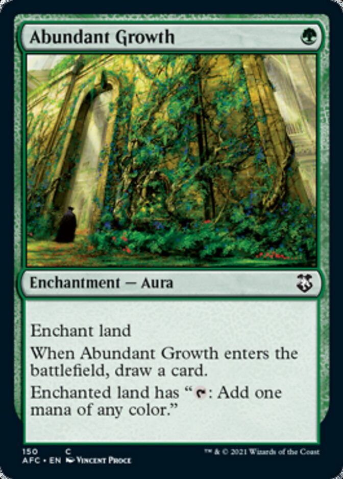 Abundant Growth [Dungeons & Dragons: Adventures in the Forgotten Realms Commander] | Gamers Paradise