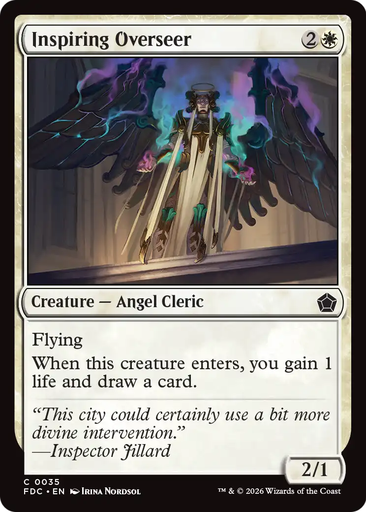 Inspiring Overseer [Foundations Commander] | Gamers Paradise