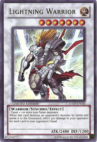Lightning Warrior [JUMP-EN046] Ultra Rare | Gamers Paradise