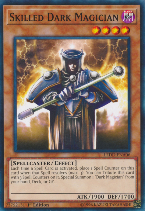 Skilled Dark Magician [LEDD-ENA06] Common | Gamers Paradise