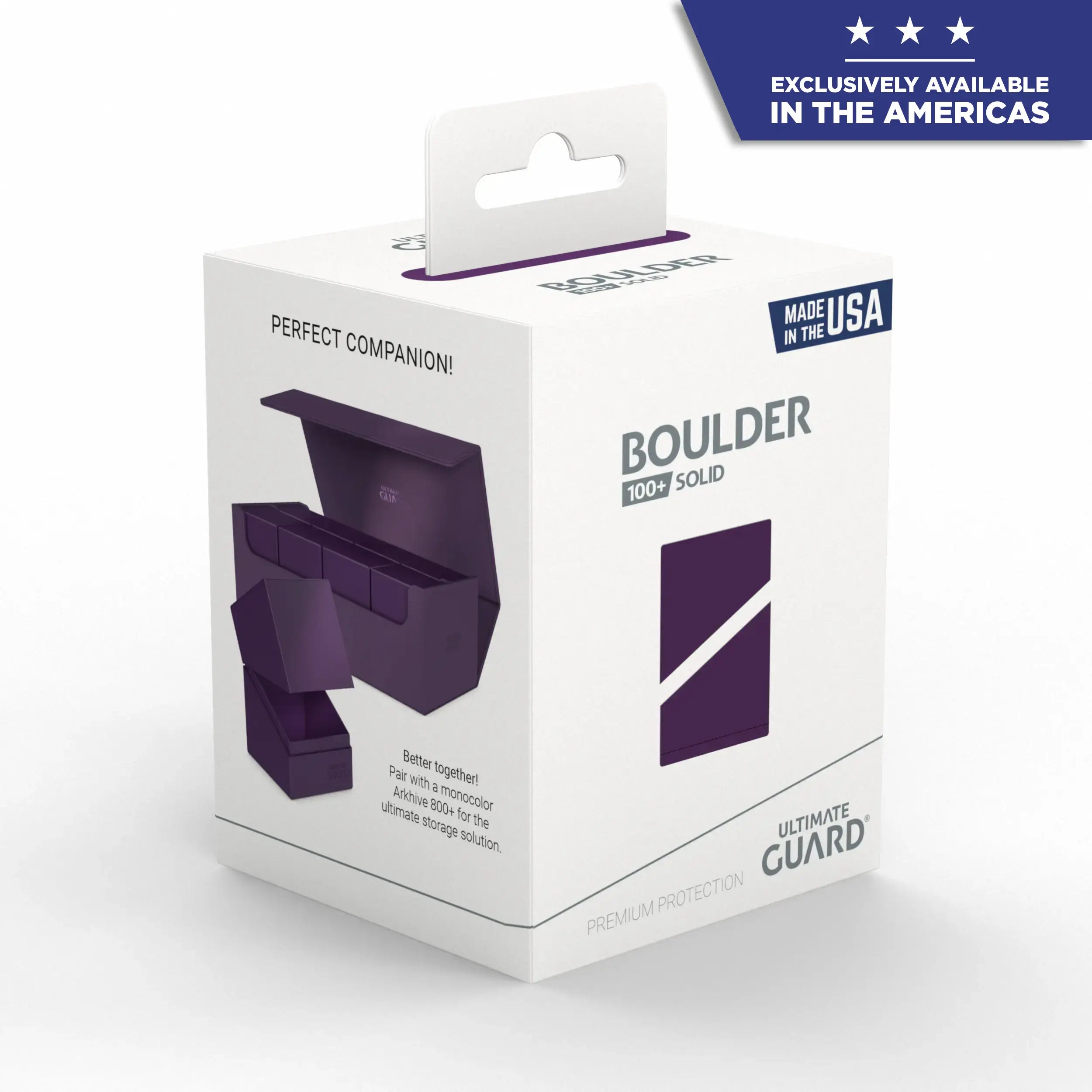 Ultimate Guard: Boulder Solid Purple | Gamers Paradise