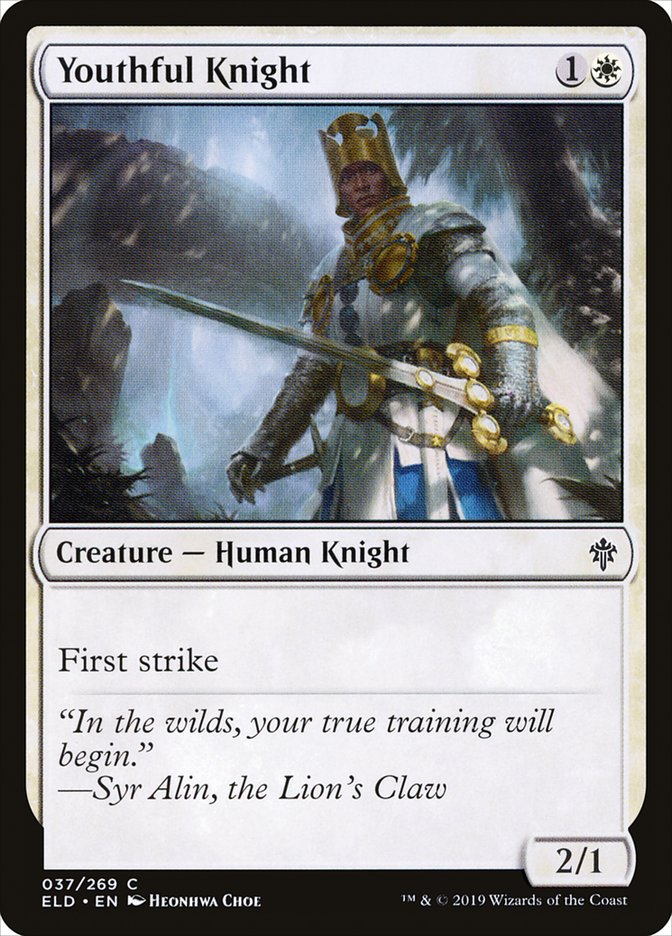 Youthful Knight [Throne of Eldraine] | Gamers Paradise