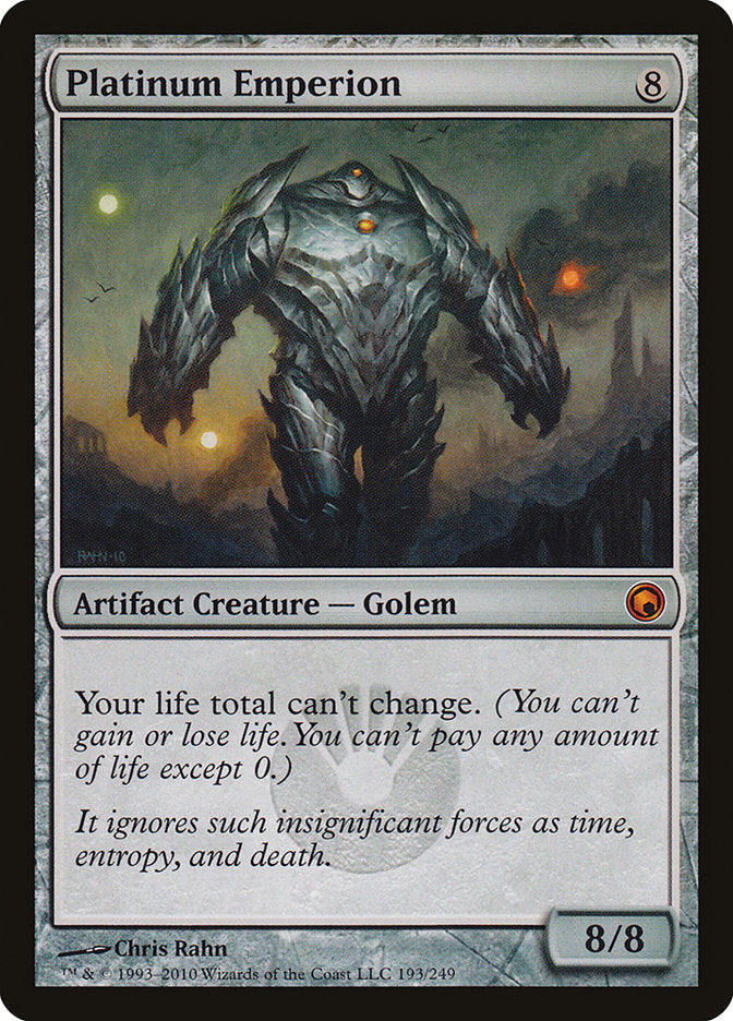 Platinum Emperion [Scars of Mirrodin] | Gamers Paradise