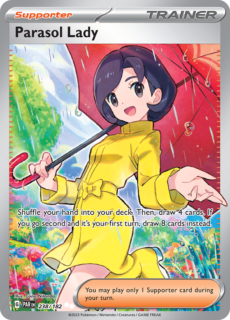 Parasol Lady (238/182) [Scarlet & Violet: Paradox Rift] | Gamers Paradise