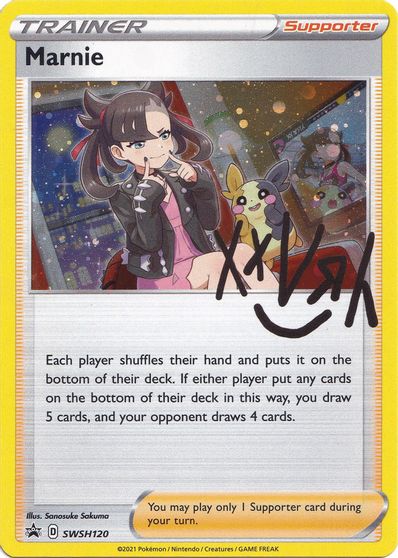 Marnie (SWSH120) [Sword & Shield: Black Star Promos] | Gamers Paradise